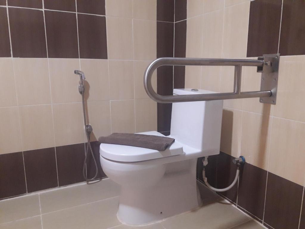Koupelna v ubytování Shobi Hotel Johor Bahru Near CIQ JB