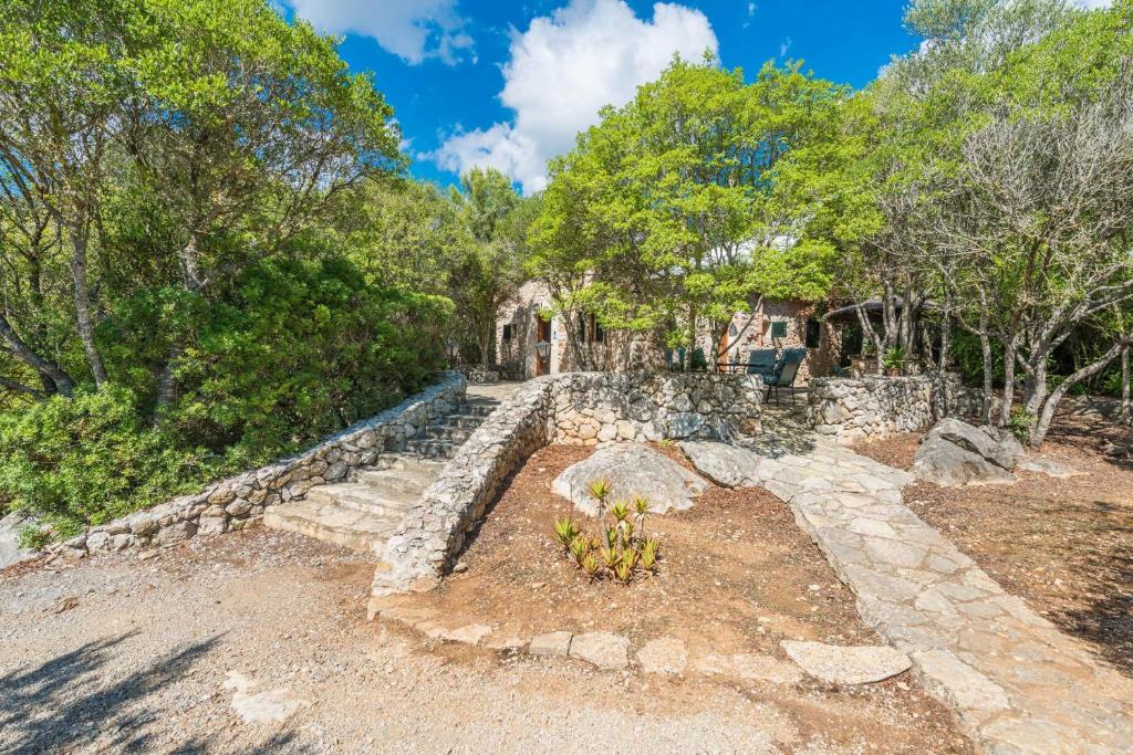Zahrada ubytování Casa De Piedra