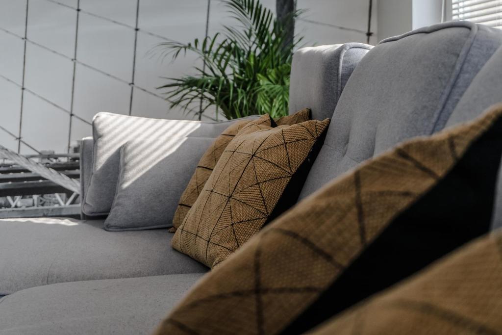Posezení v ubytování Apartamenty Tychy Barona