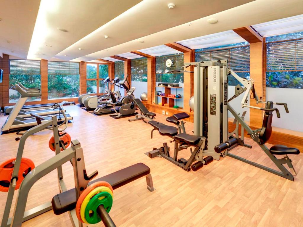 Fitness centrum a/nebo fitness zařízení v ubytování Kenilworth Hotel, Kolkata