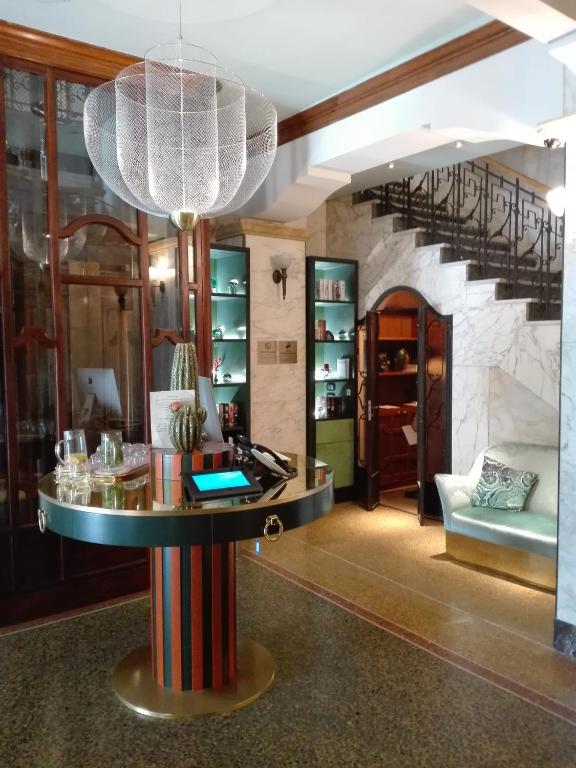 Posezení v ubytování Hotel Continental Genova