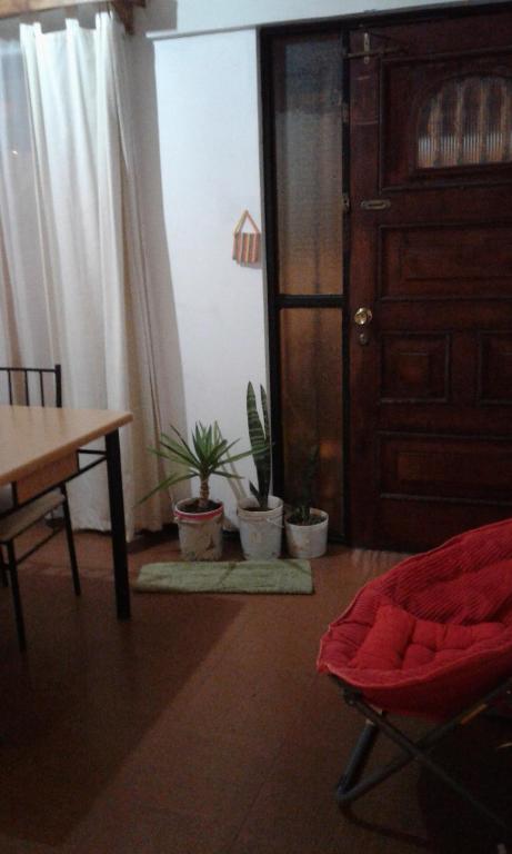 Posezení v ubytování Habitaciones Florencia