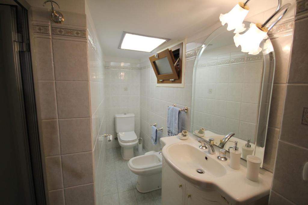 Koupelna v ubytování B&b Cortile Aurora