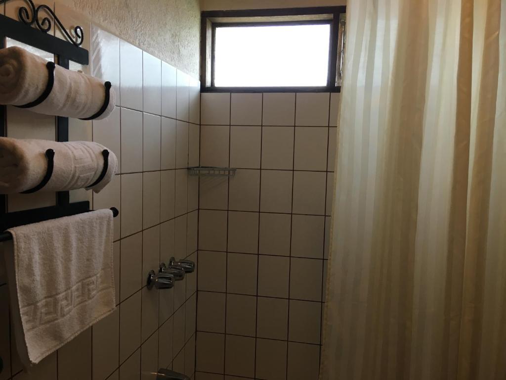 Koupelna v ubytování Villa Calas