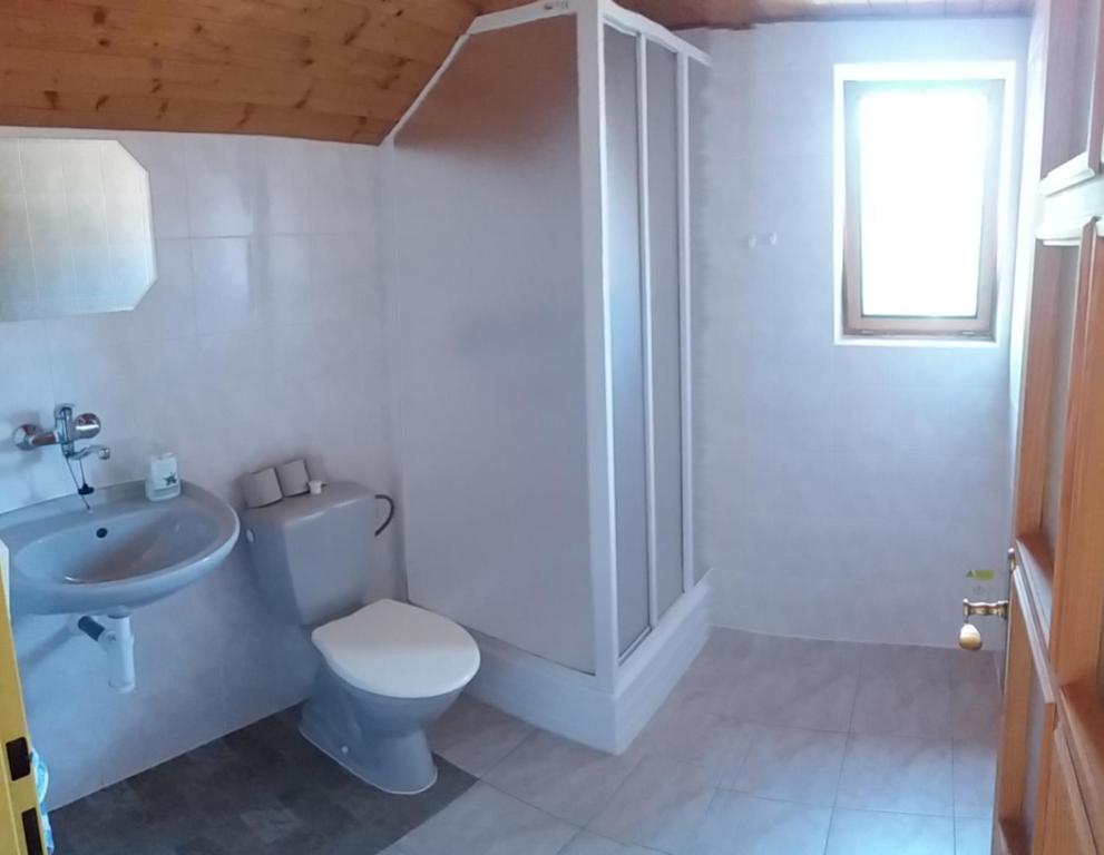 Koupelna v ubytování Penzion Panter
