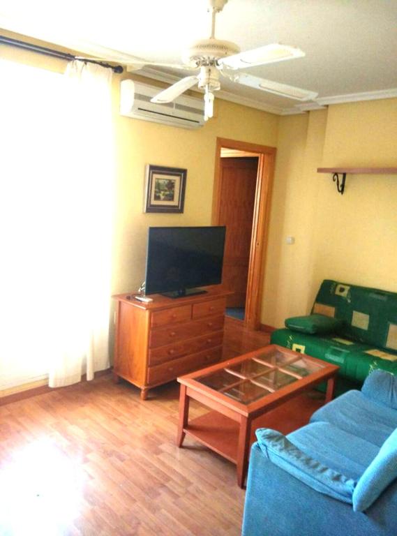 TV a/nebo společenská místnost v ubytování Apartamentos Azahar