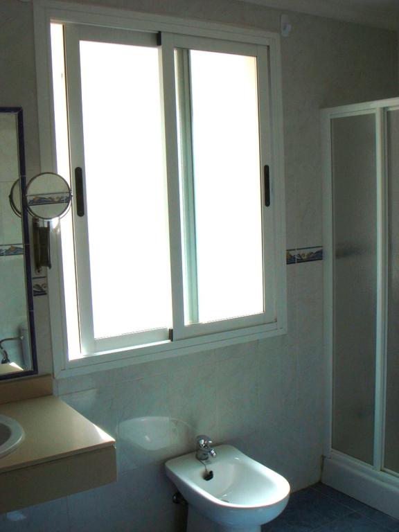Koupelna v ubytování Apartamentos Azahar