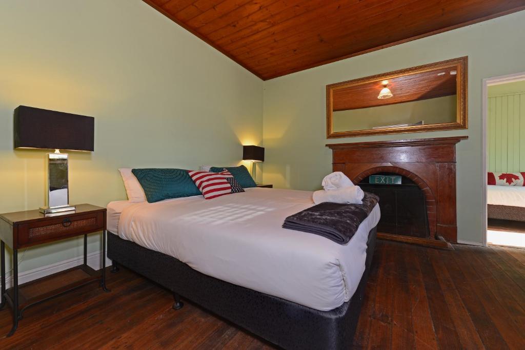 Postel nebo postele na pokoji v ubytování Ventnor Guest House