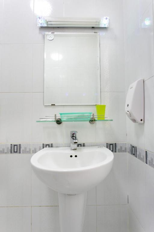 Koupelna v ubytování Qcub1 Homestay