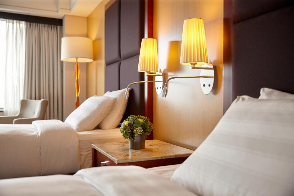 Posezení v ubytování Lotte Hotel Busan