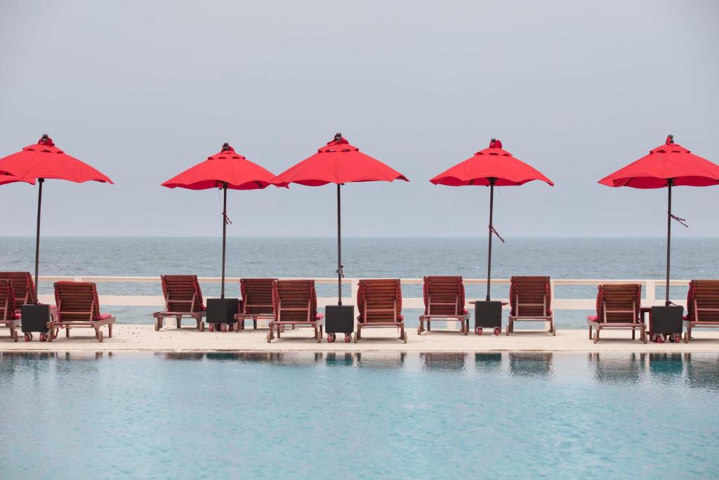 Bazén v ubytování Chom View Hotel, Hua Hin nebo v jeho okolí