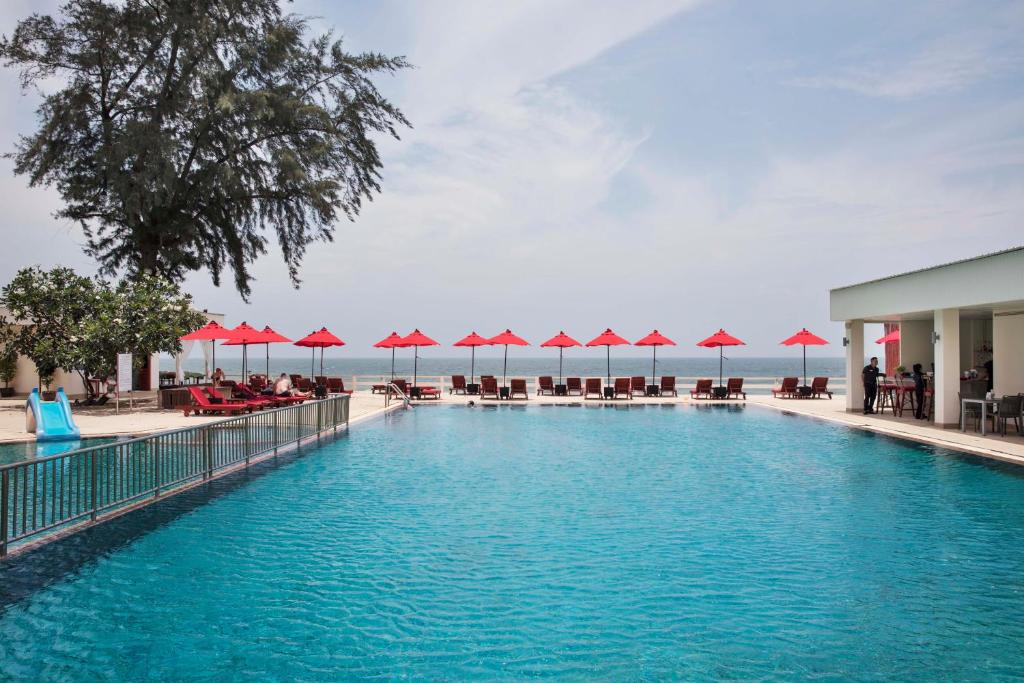 Bazén v ubytování Chom View Hotel, Hua Hin nebo v jeho okolí