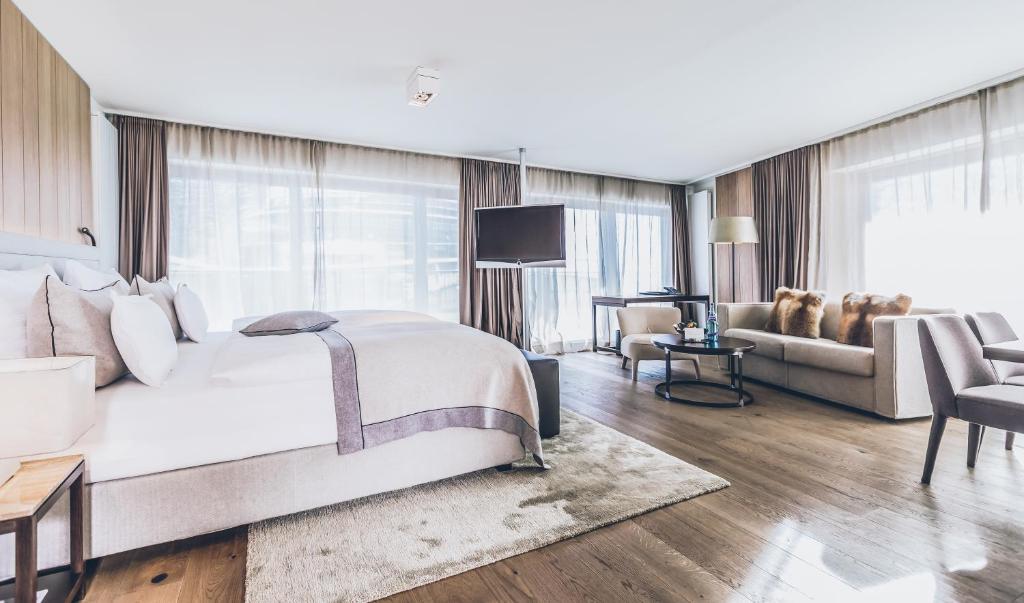 Posezení v ubytování Elizabeth Arthotel Adults Only