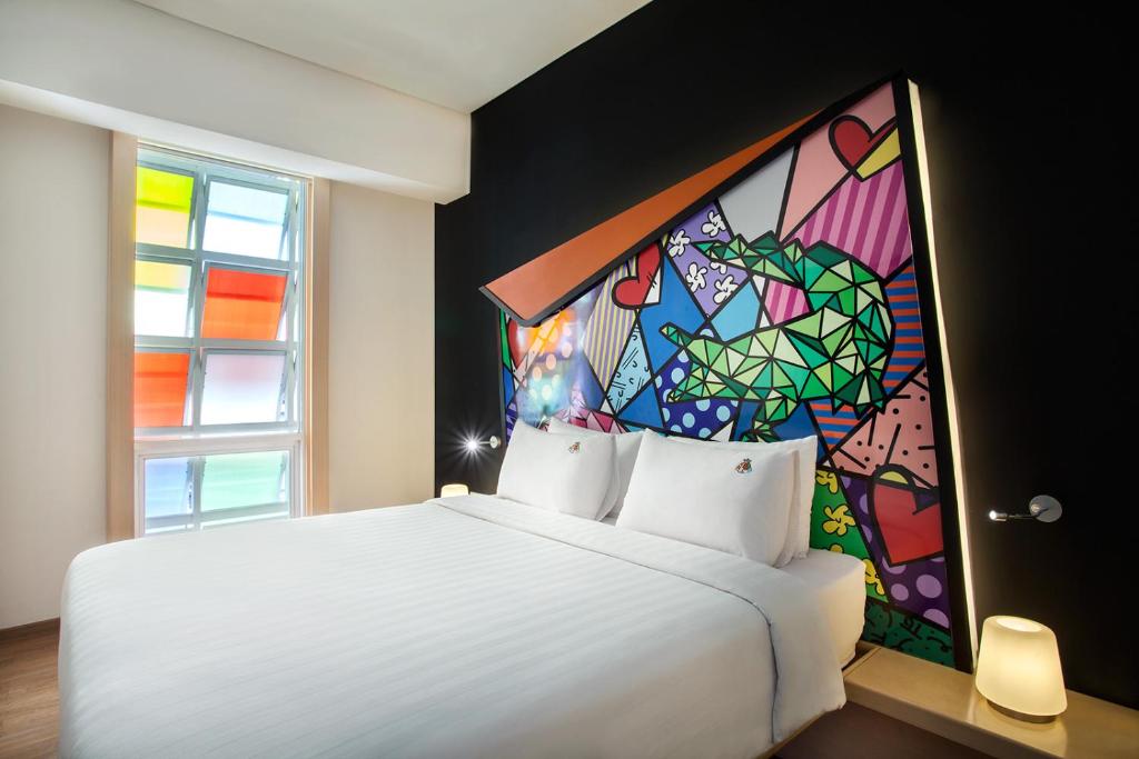 Postel nebo postele na pokoji v ubytování MaxOneHotels.com at Tidar