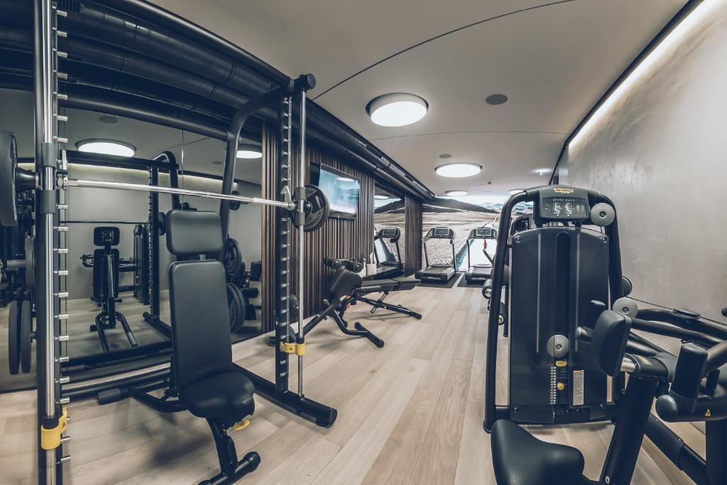 Fitness centrum a/nebo fitness zařízení v ubytování Elizabeth Arthotel Adults Only