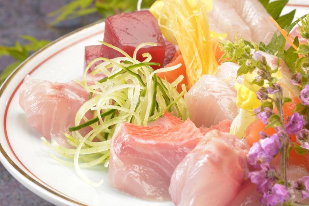 Matur á eða í nágrenni ryokan-hótelanna