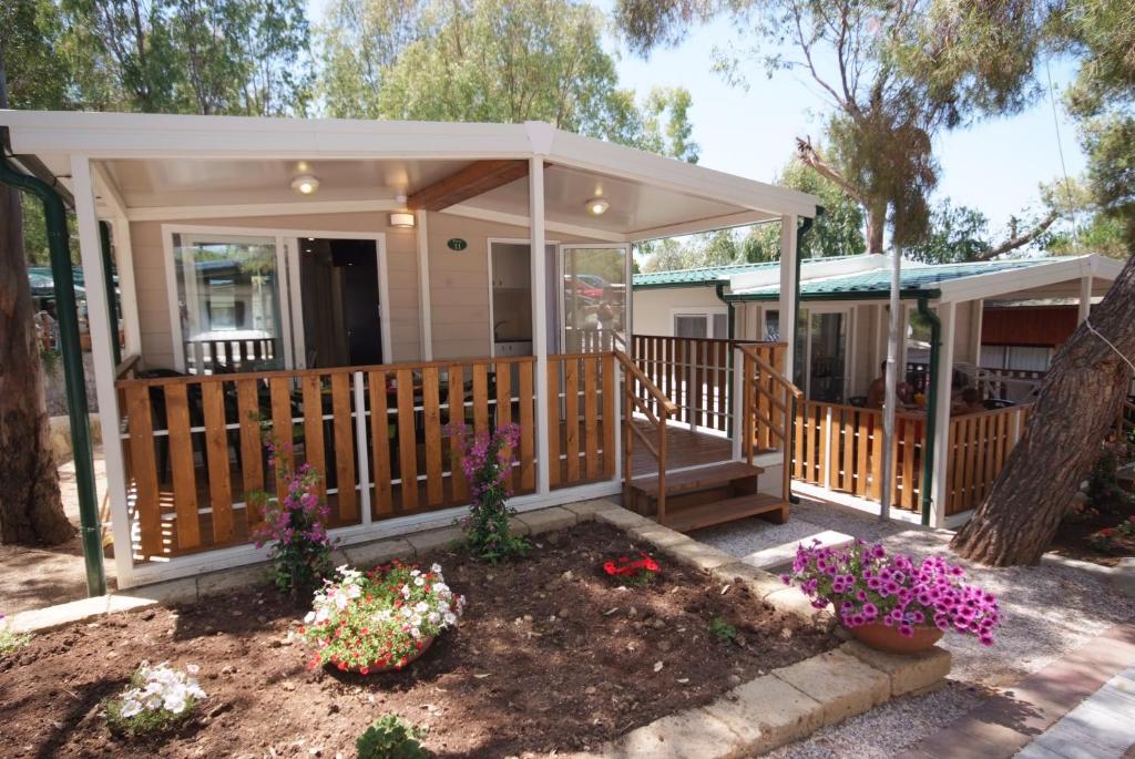 Zahrada ubytování Camping Village Le Calanchiole