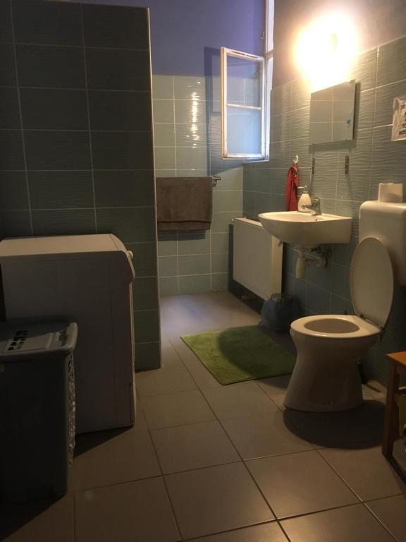 Koupelna v ubytování Nap Hostel Pécs