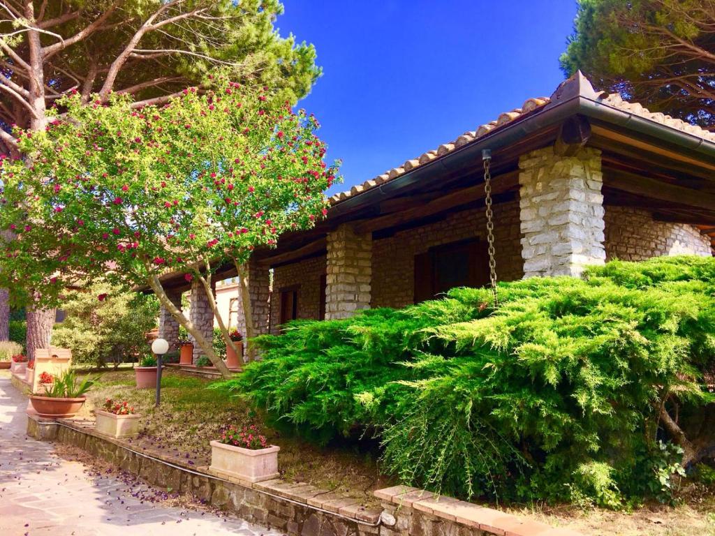 Zahrada ubytování Agriturismo TERRANERA