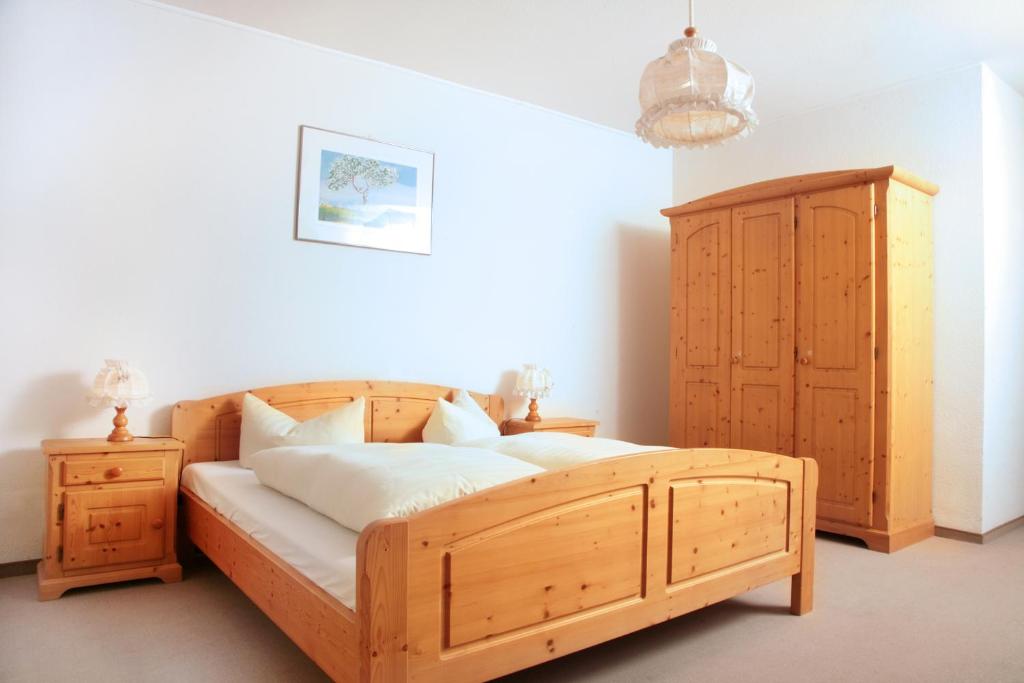 Letto o letti in una camera di Hotel Rodebachmühle