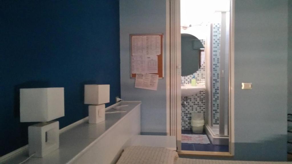 Koupelna v ubytování B&B Casa Mia