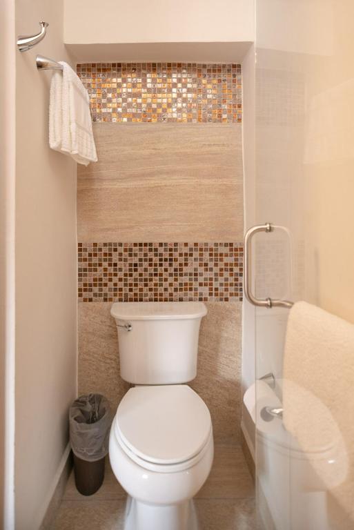 Koupelna v ubytování Hotel Posada XR