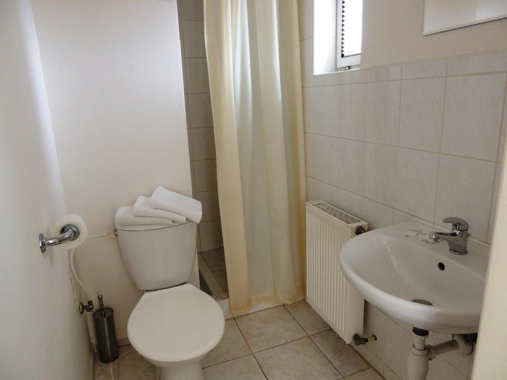 Koupelna v ubytování Penzion Pohoda Beroun