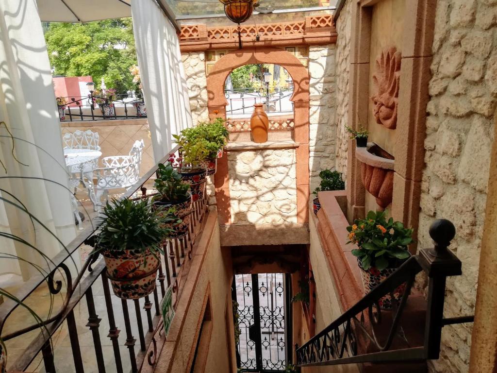 Balkón nebo terasa v ubytování Hotel Posada Maria Bonita