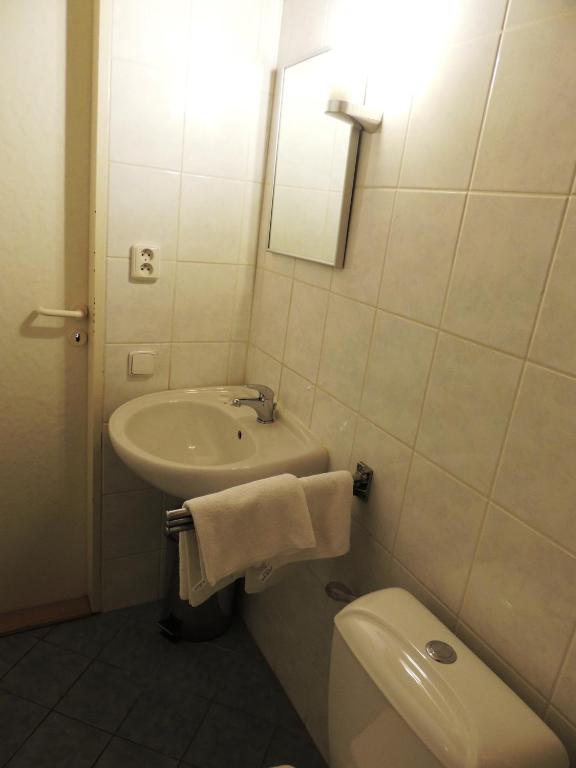 Koupelna v ubytování Penzion Pohoda Beroun