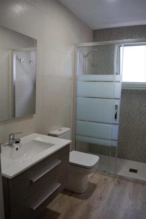 Koupelna v ubytování B&B LOS LLANOS
