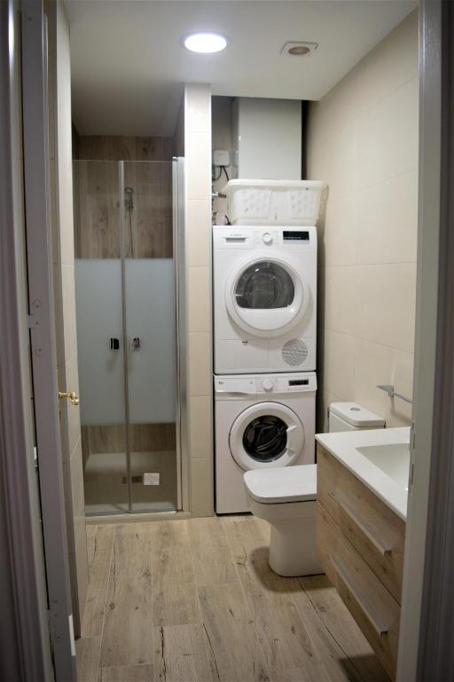 Koupelna v ubytování B&B LOS LLANOS