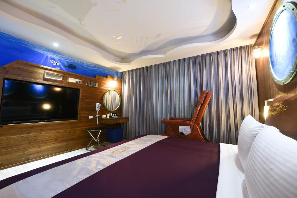 Postel nebo postele na pokoji v ubytování ZC Motel