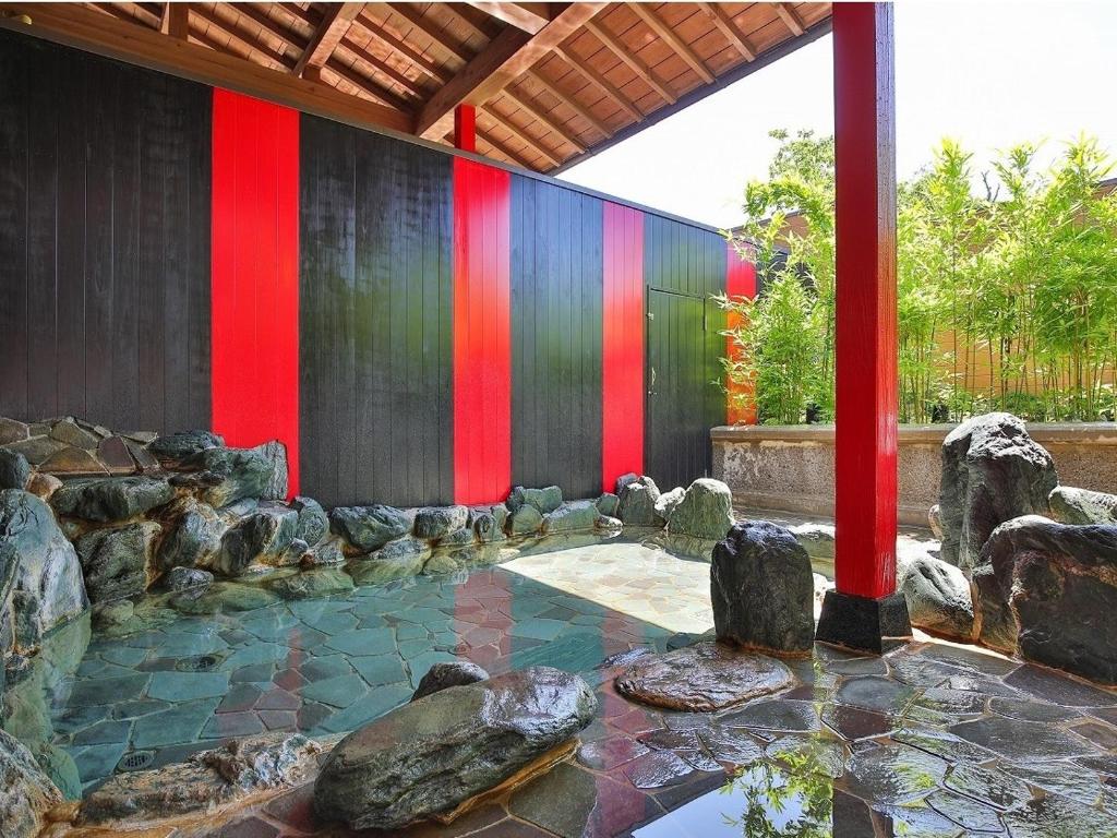 Zahrada ubytování Grampus Inn Shirahama