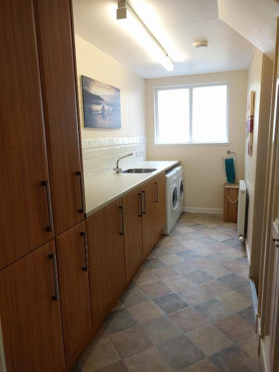 Kuchyň nebo kuchyňský kout v ubytování Sandend Cottage