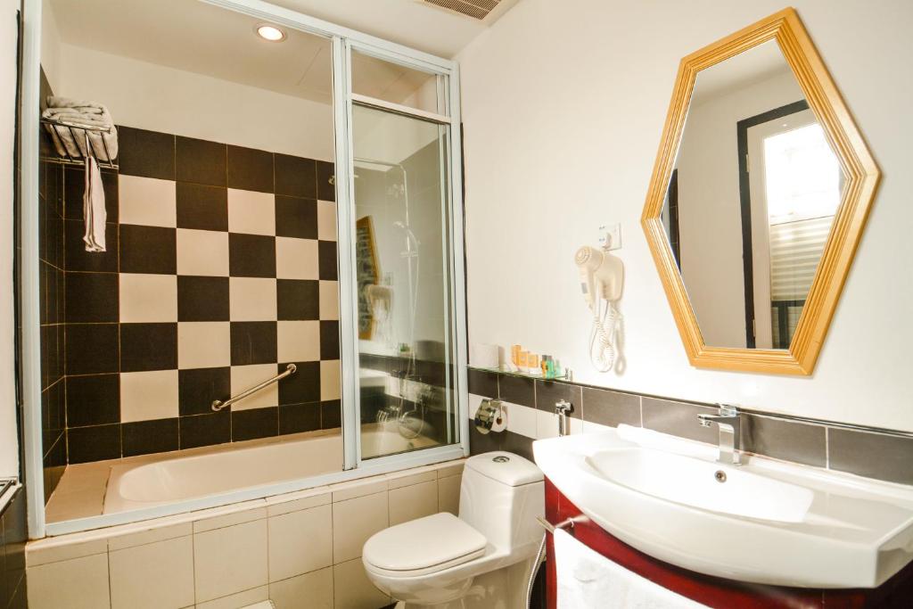 Koupelna v ubytování Jonker Boutique Hotel