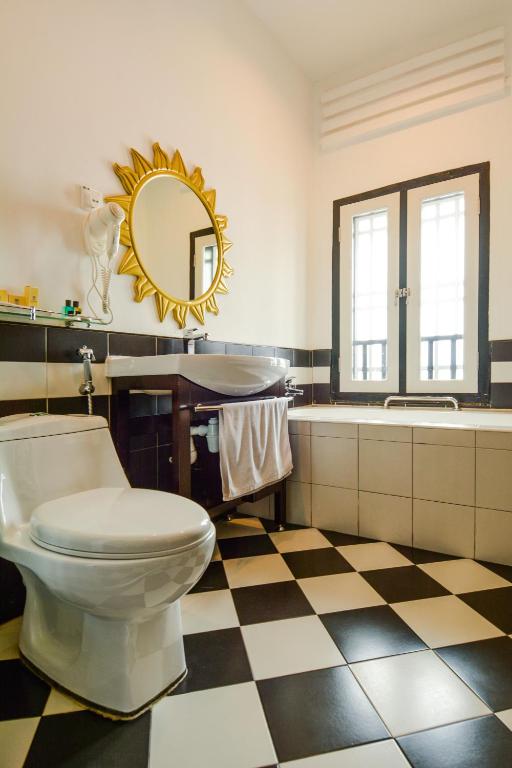 Koupelna v ubytování Jonker Boutique Hotel