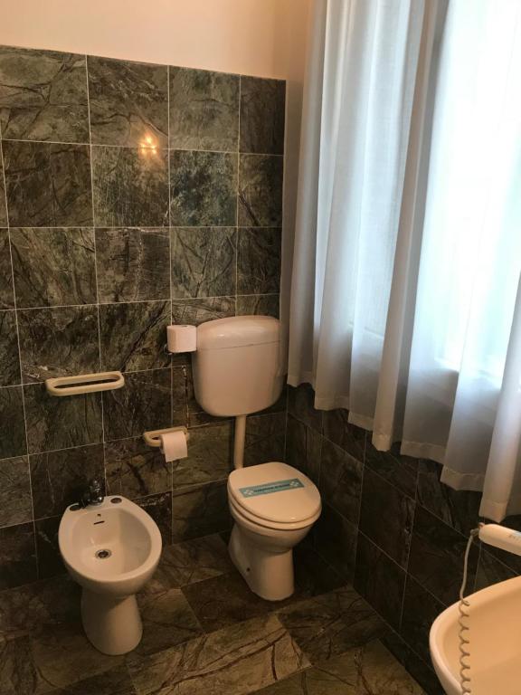 Koupelna v ubytování Villa Carrer