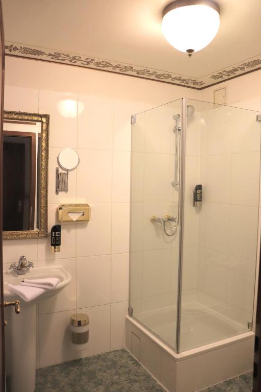 Koupelna v ubytování Albergo City Hotel Berlin