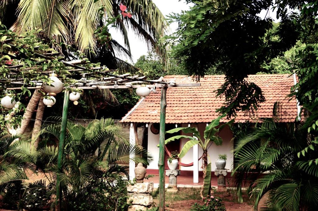 Zahrada ubytování Allens home stay