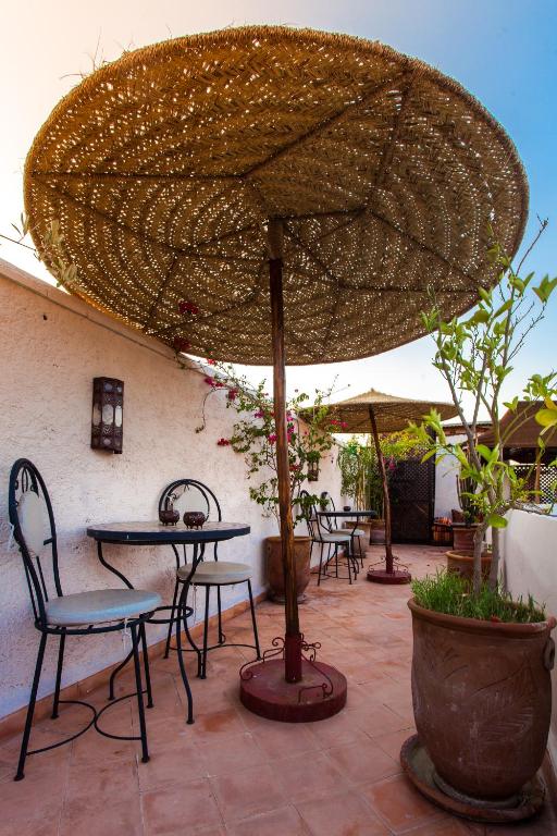 Patio nebo venkovní prostory v ubytování Riad Chams Marrakech
