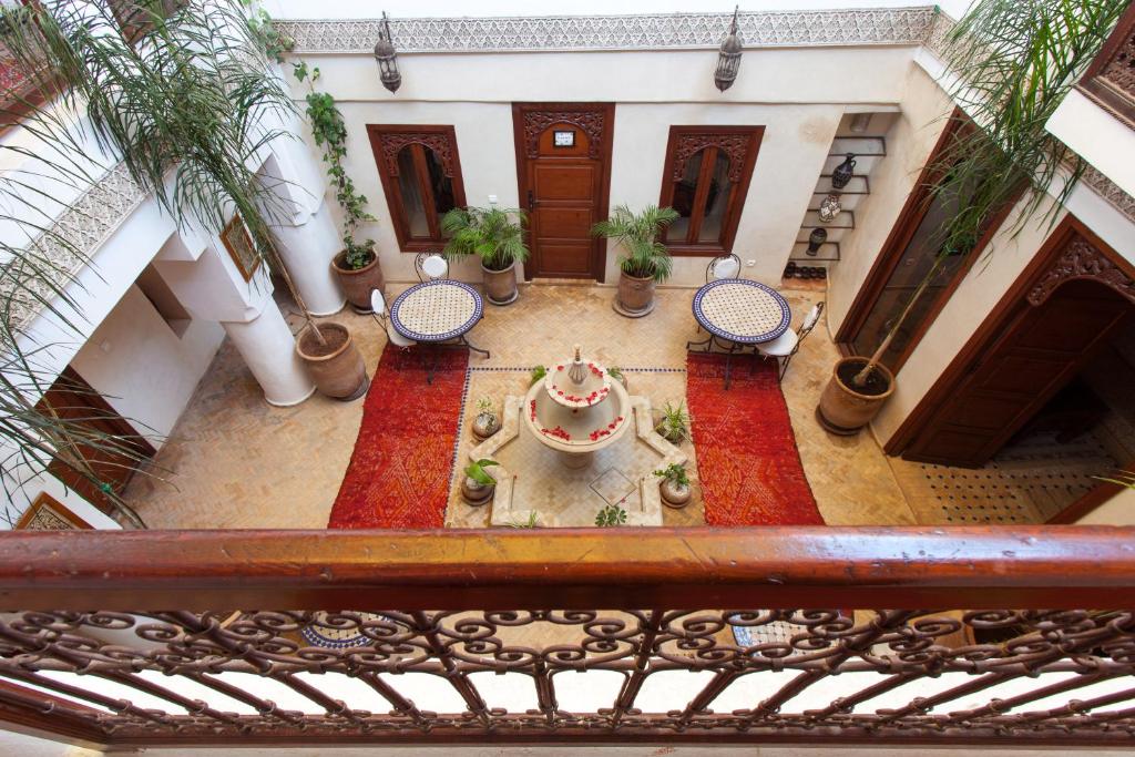 Posezení v ubytování Riad Chams Marrakech
