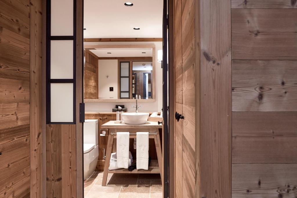 Koupelna v ubytování Kitzbühel Lodge