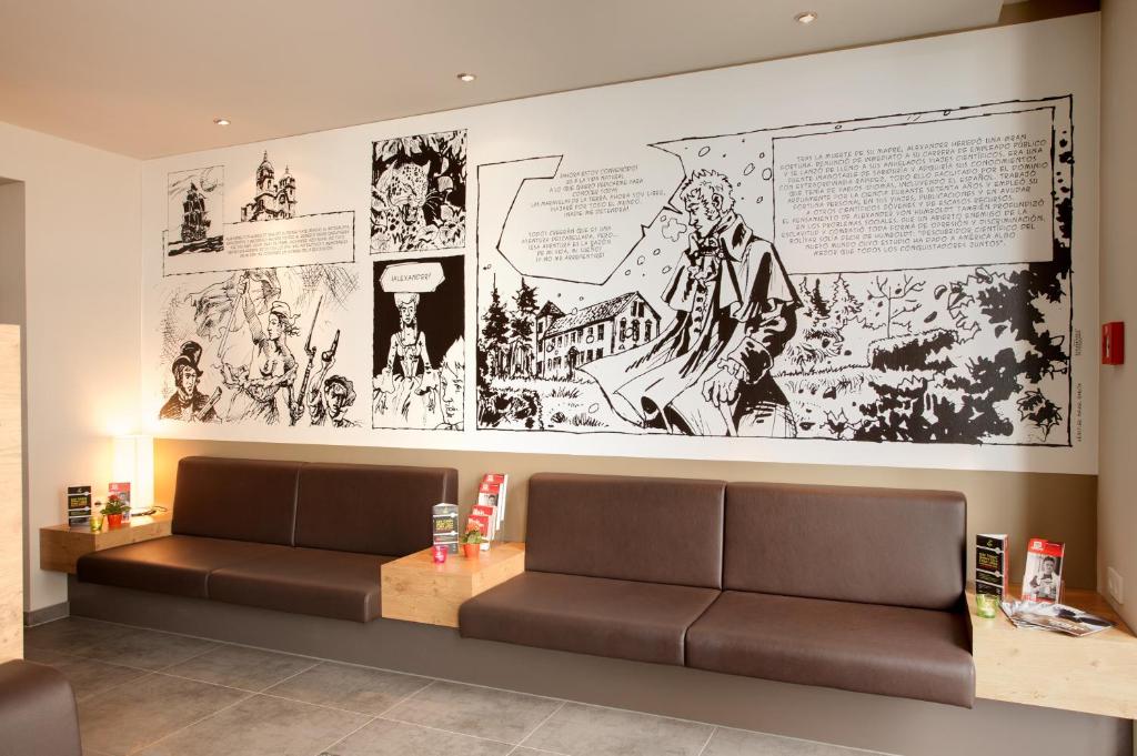 Posezení v ubytování MEININGER Hotel Berlin Mitte