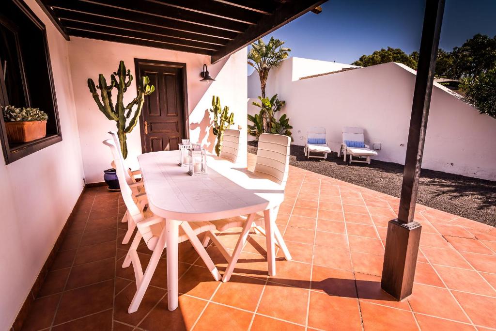 Balkón nebo terasa v ubytování Villa Carmen Lanzarote