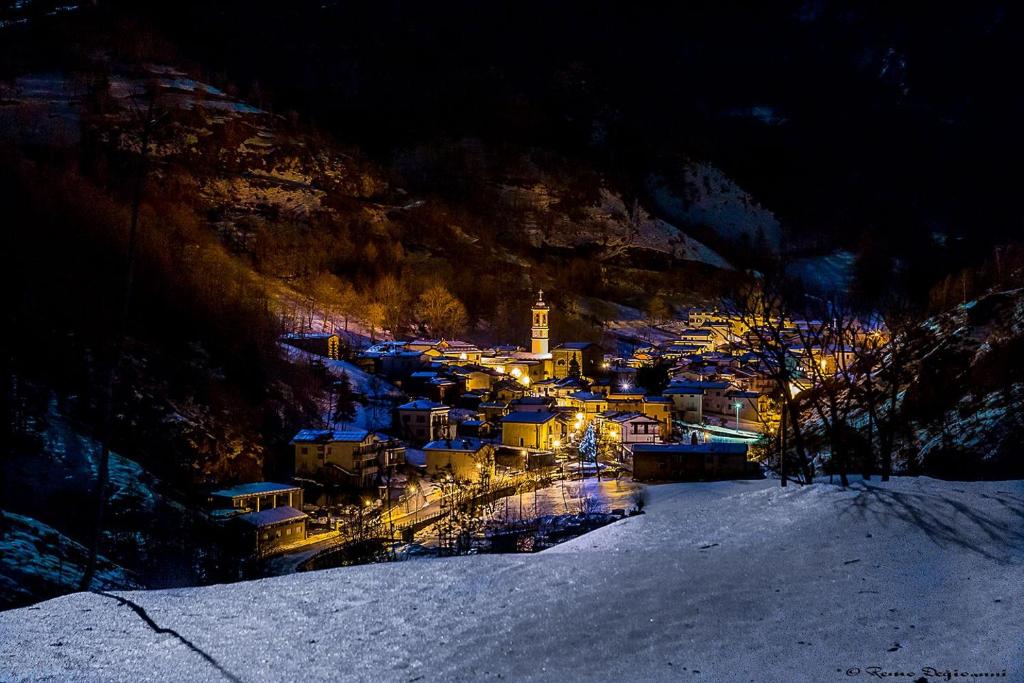 Nespecifikovaný výhled na hory nebo výhled na hory při pohledu z bed and breakfast