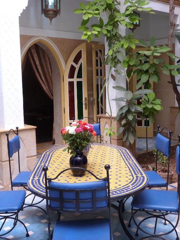 Patio nebo venkovní prostory v ubytování Riad Habib