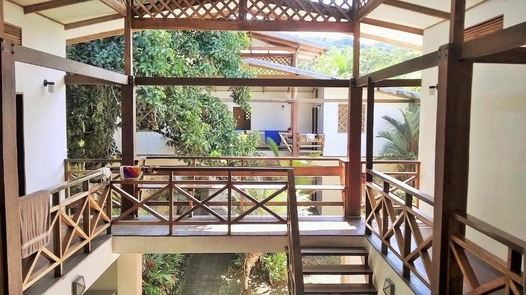 Balkón nebo terasa v ubytování Pagalù Hostel