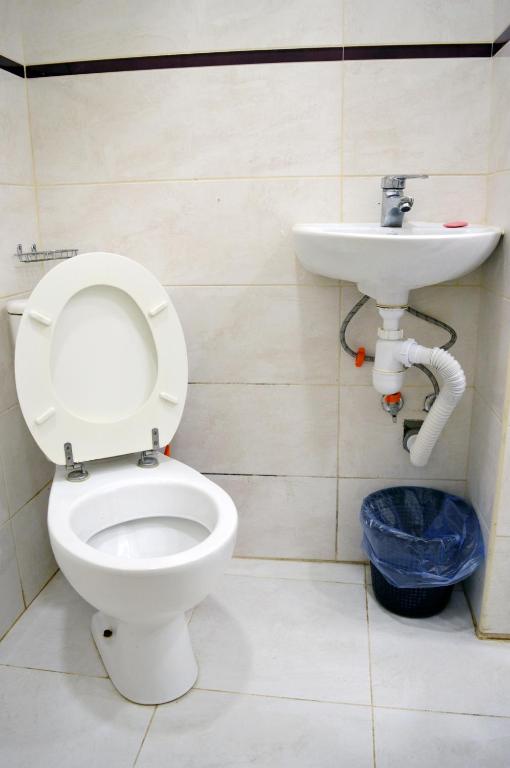 Koupelna v ubytování Hostel Vokzal