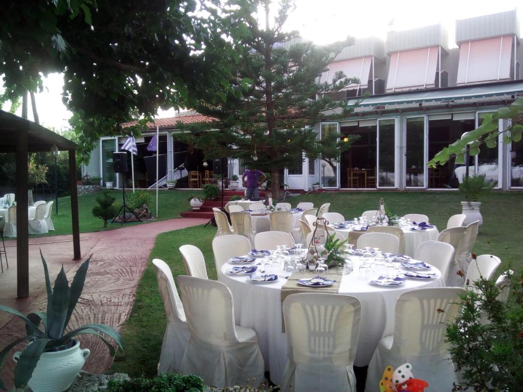 Zahrada ubytování Evoikos beach & resort