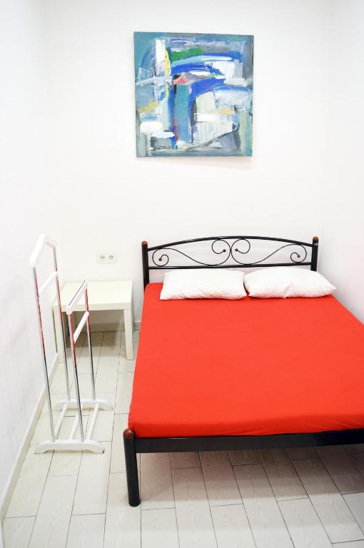 Postel nebo postele na pokoji v ubytování Hostel Railway Kiev
